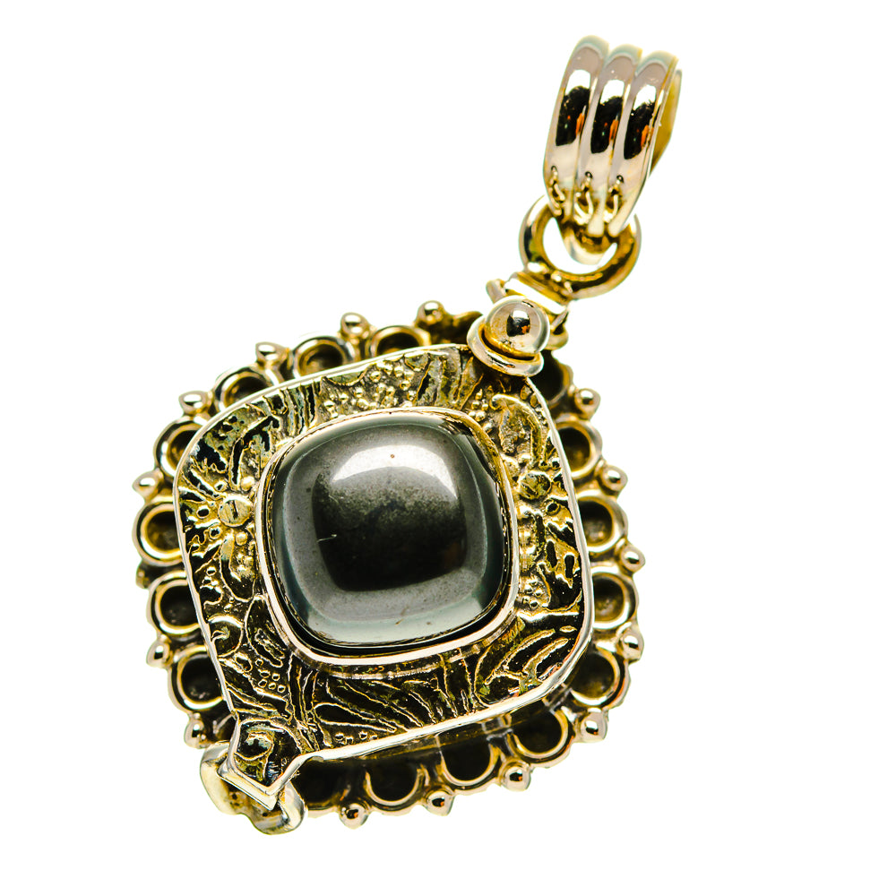 Hematite Pendants handcrafted by Anasilvercos - PD760112