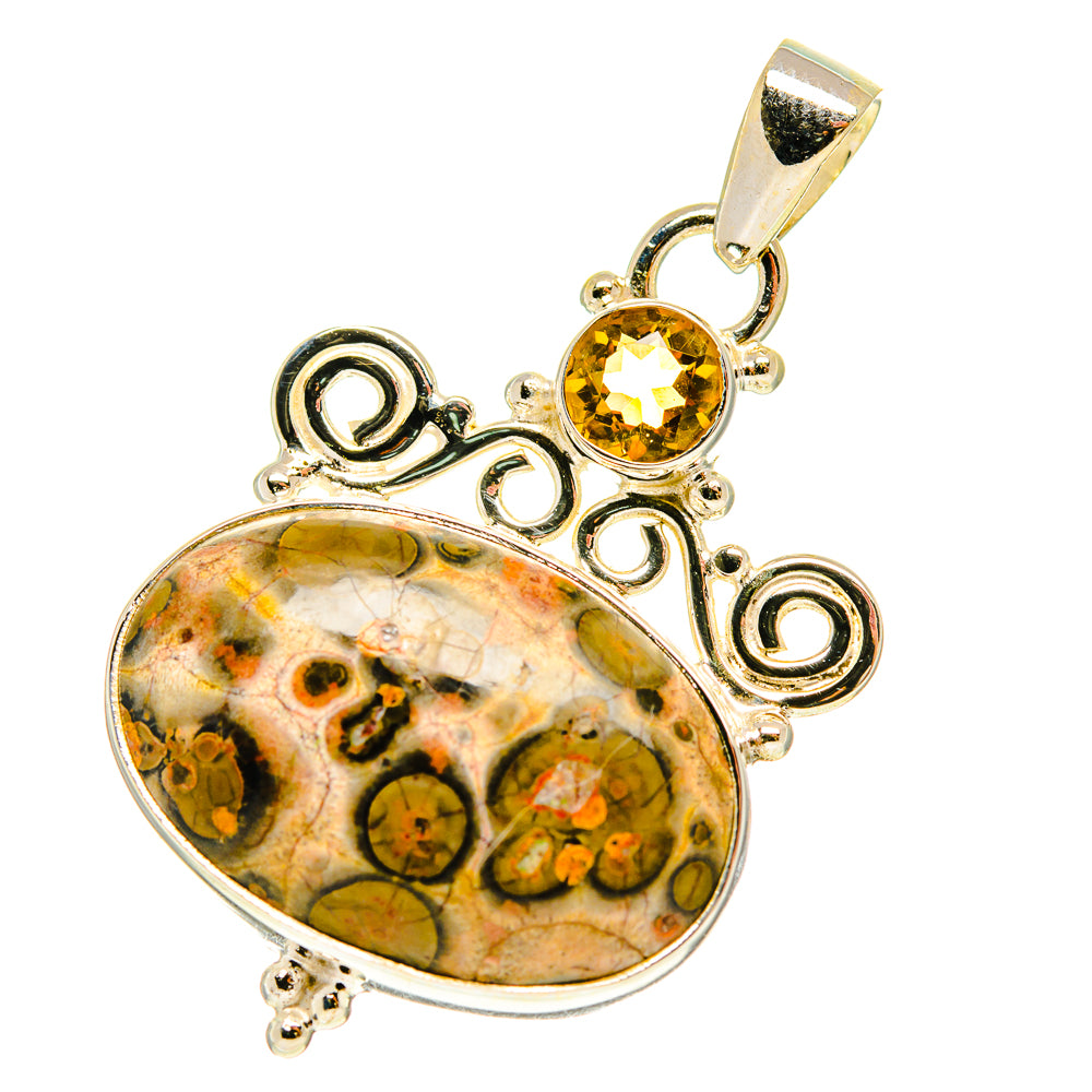 Poppy Jasper Pendants handcrafted by Anasilvercos - PD760121