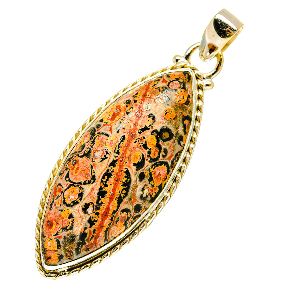 Poppy Jasper Pendants handcrafted by Anasilvercos - PD760129