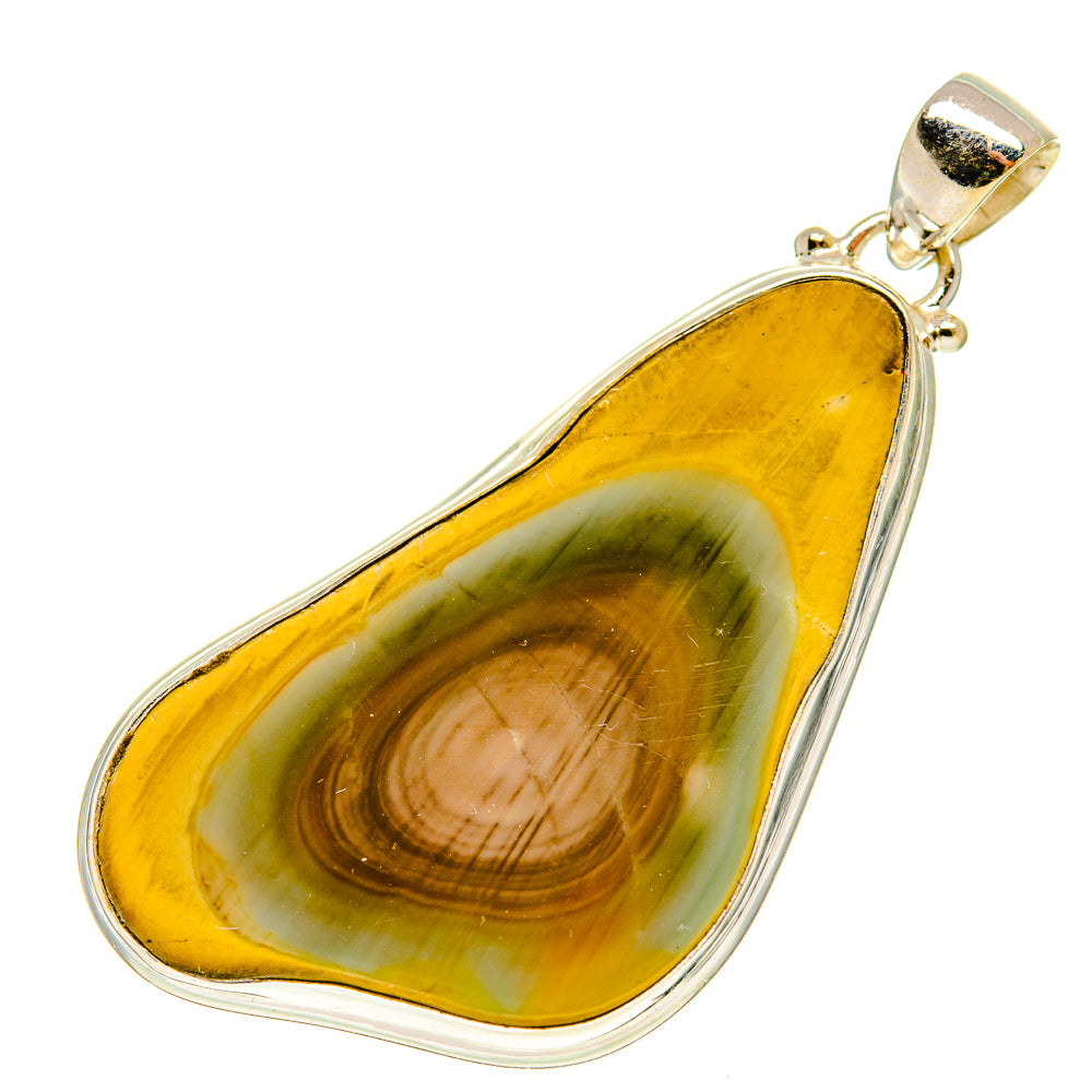 Willow Creek Jasper Pendants handcrafted by Anasilvercos - PD760130