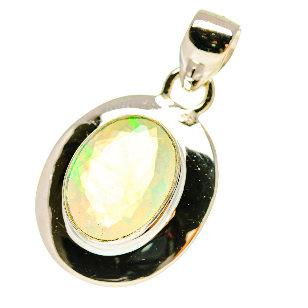 Ethiopian Opal Pendants handcrafted by Anasilvercos - PD760137
