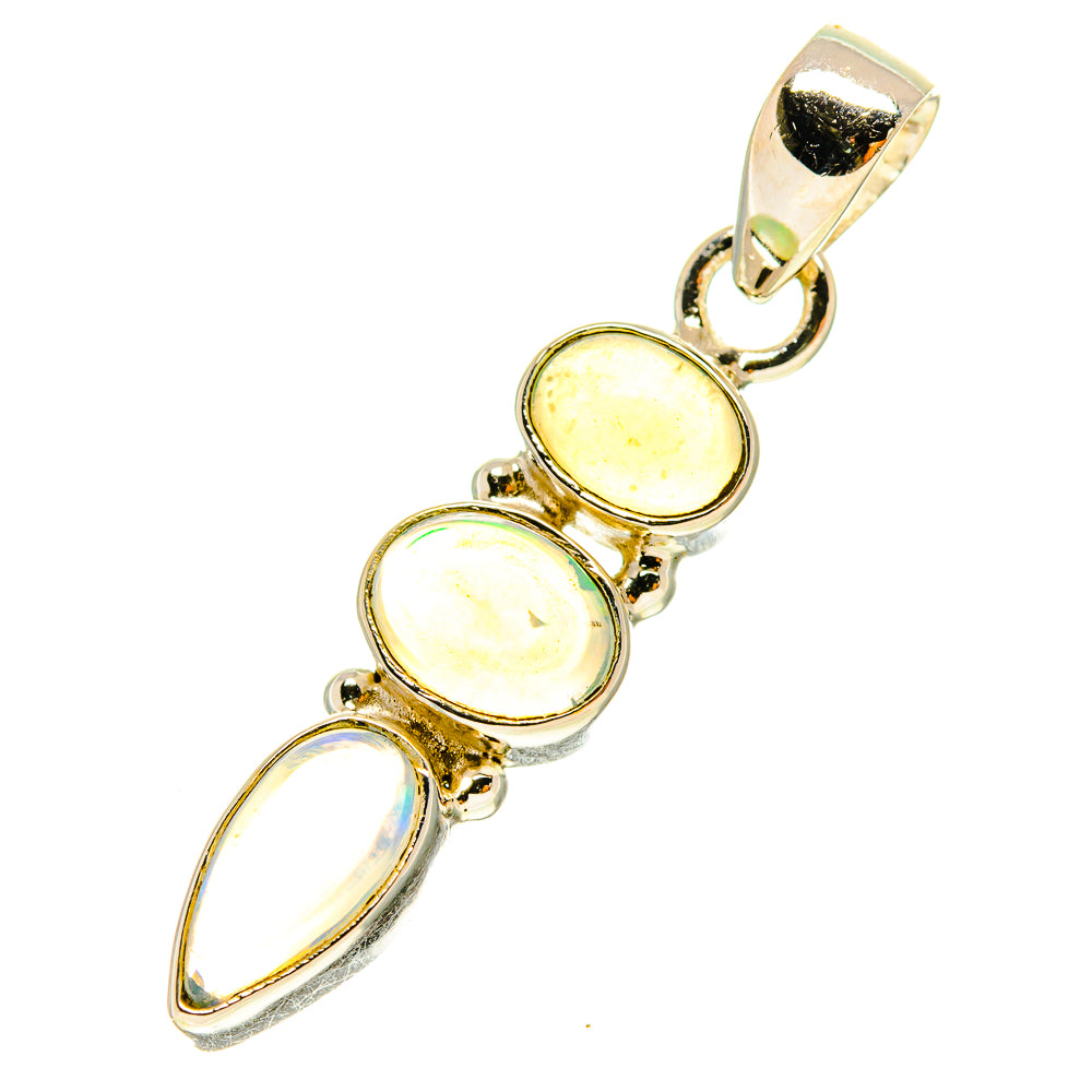 Ethiopian Opal Pendants handcrafted by Anasilvercos - PD760139