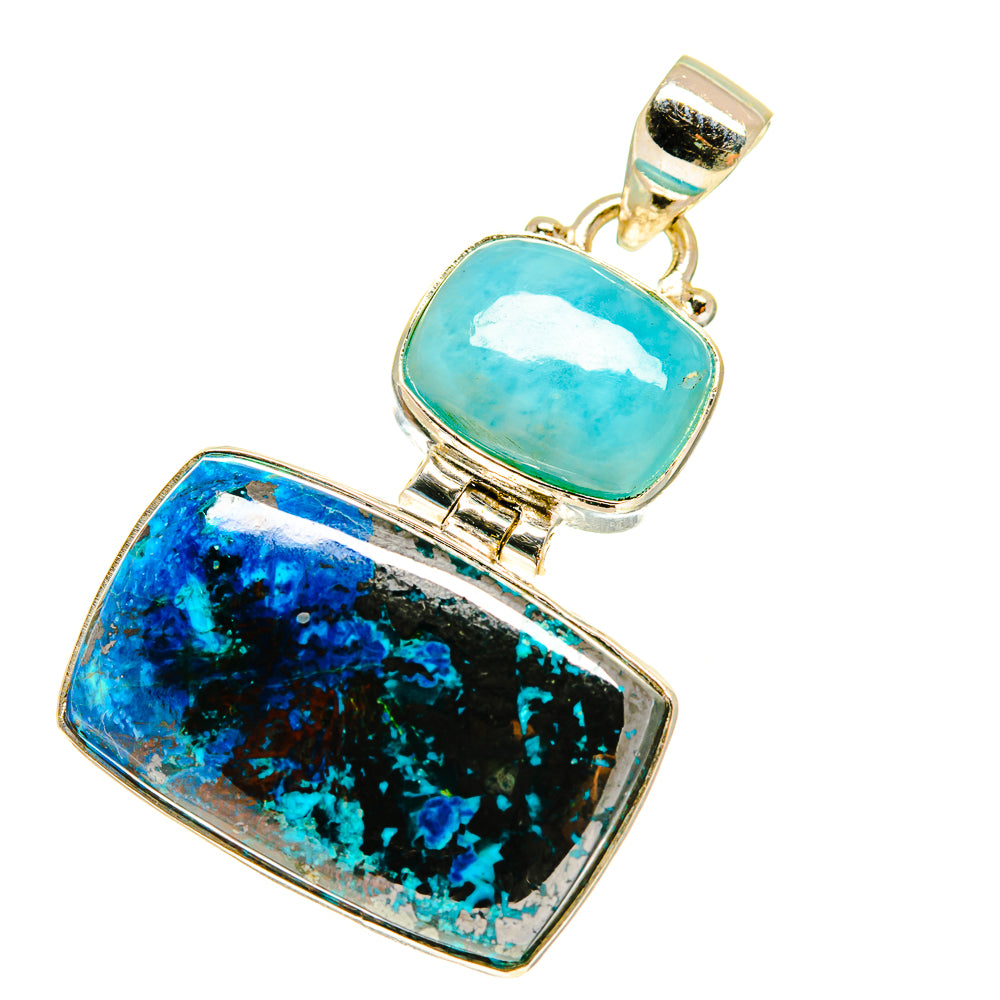 Shattuckite Pendants handcrafted by Anasilvercos - PD760151