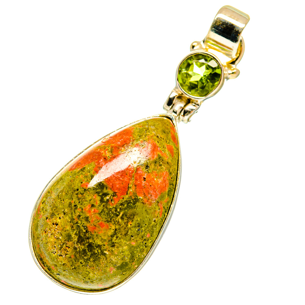 Unakite Pendants handcrafted by Anasilvercos - PD760152