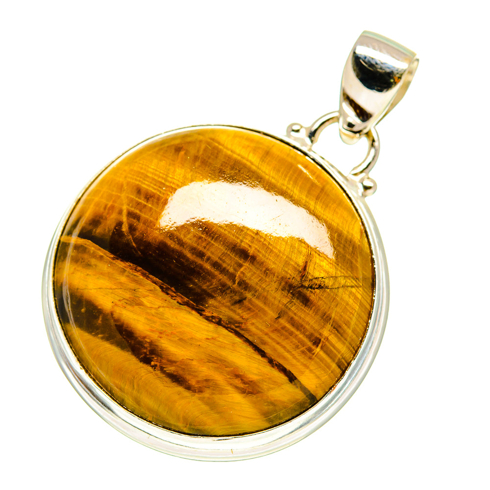 Tiger Eye Pendants handcrafted by Anasilvercos - PD760153