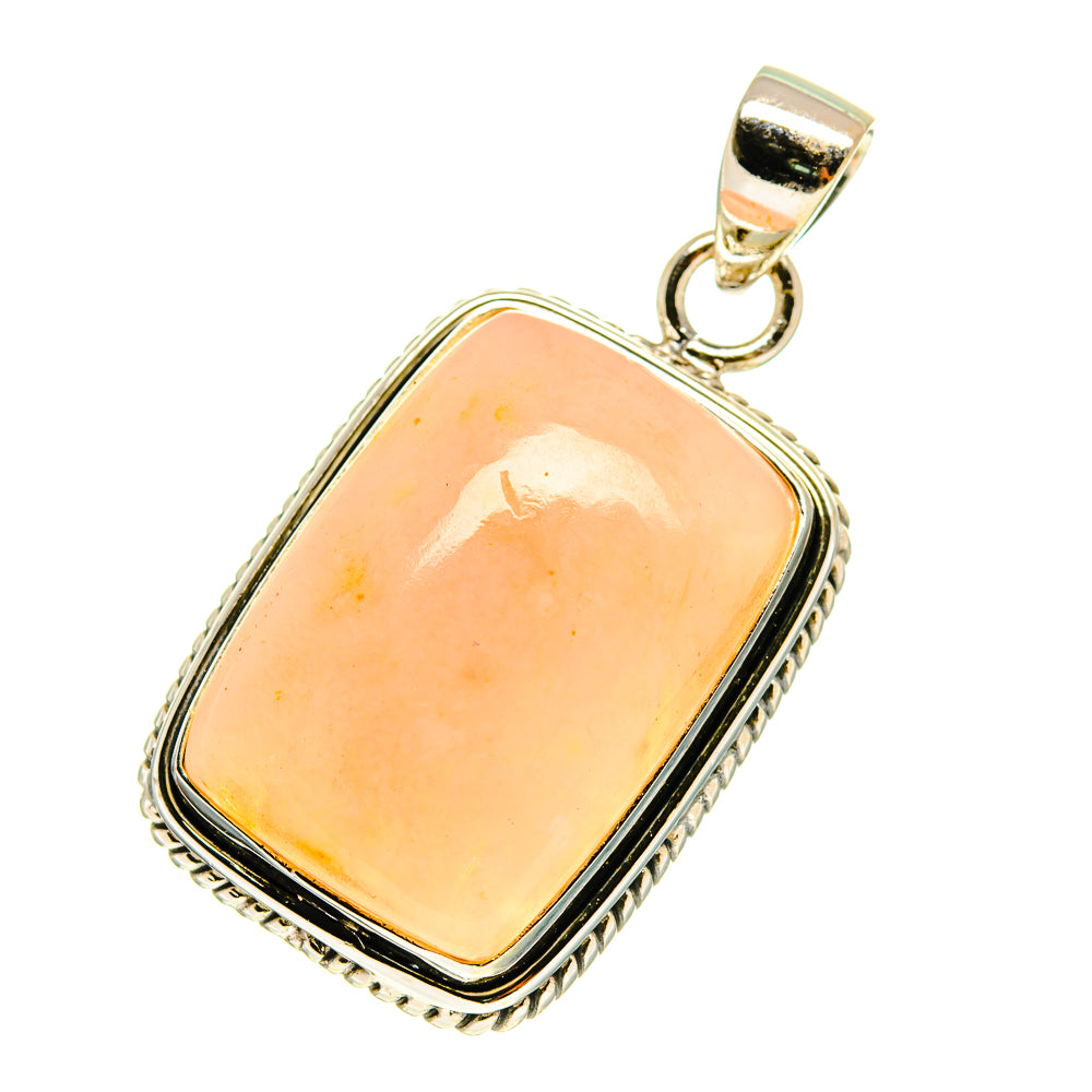 Pink Opal Pendants handcrafted by Anasilvercos - PD760159