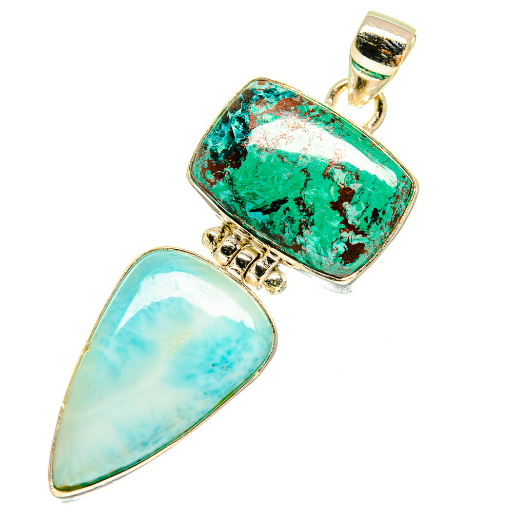 Larimar Pendants handcrafted by Anasilvercos - PD760162