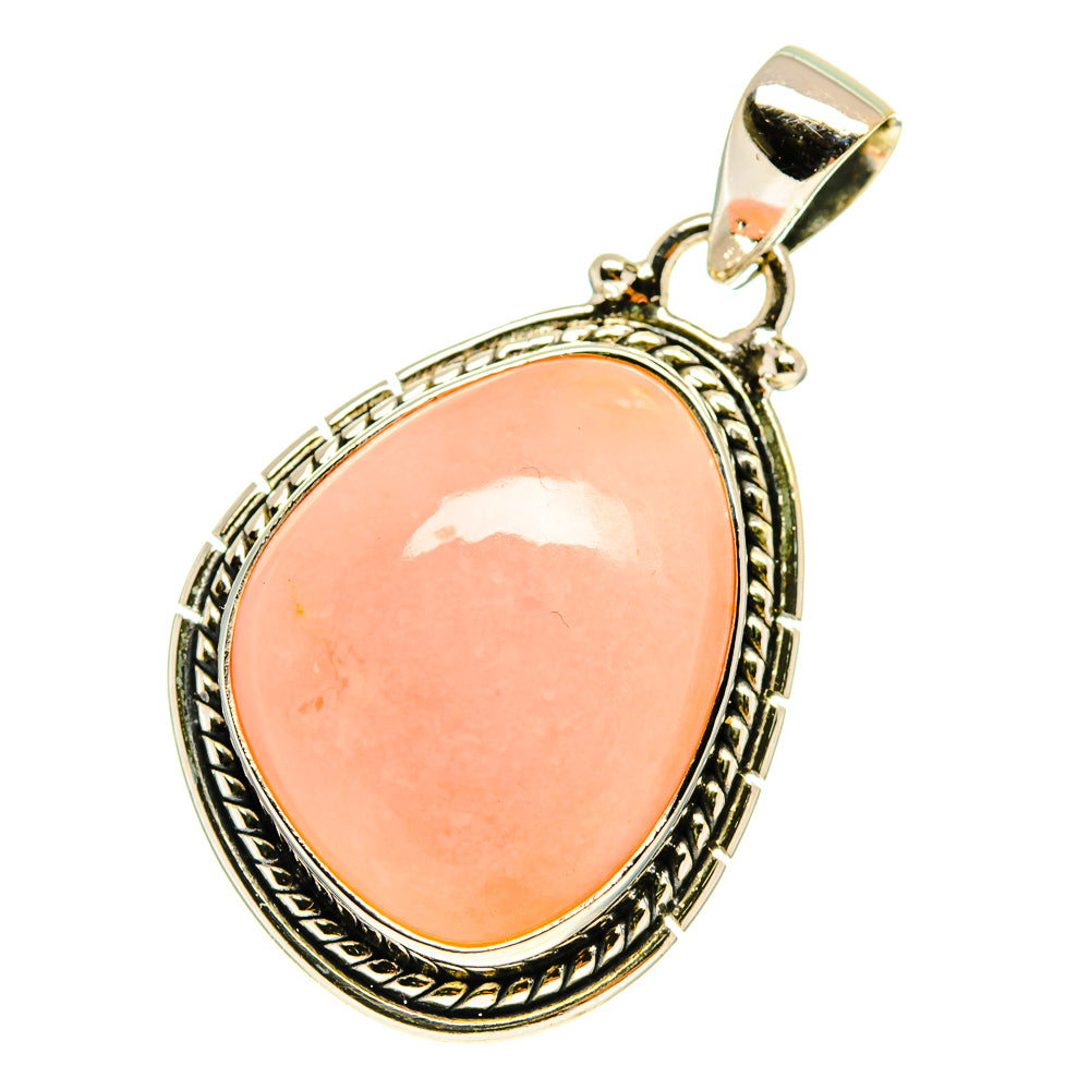 Pink Opal Pendants handcrafted by Anasilvercos - PD760185