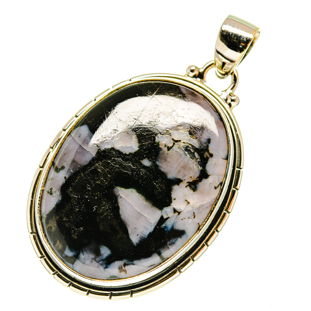 Gabbro Stone Pendants handcrafted by Anasilvercos - PD760186