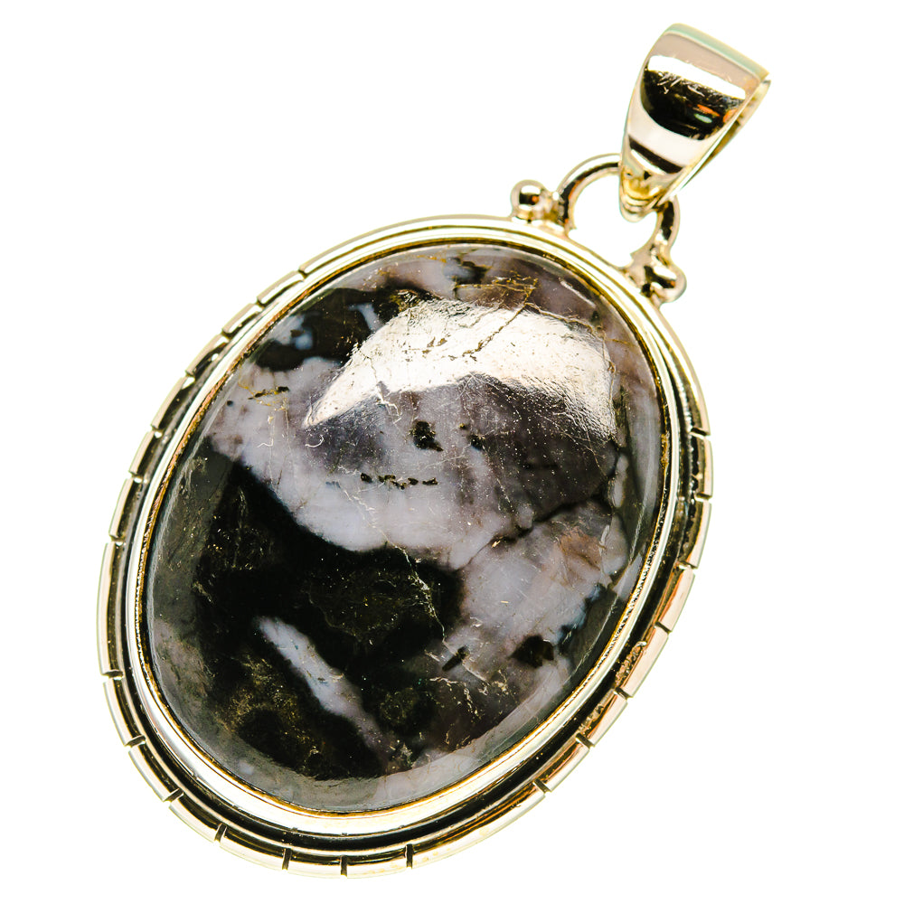 Gabbro Stone Pendants handcrafted by Anasilvercos - PD760187