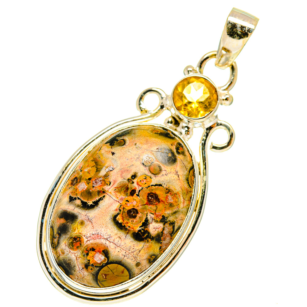 Poppy Jasper Pendants handcrafted by Anasilvercos - PD760193