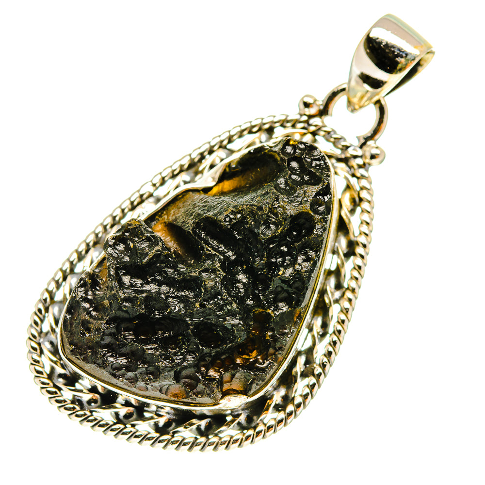Tektite Pendants handcrafted by Anasilvercos - PD760197