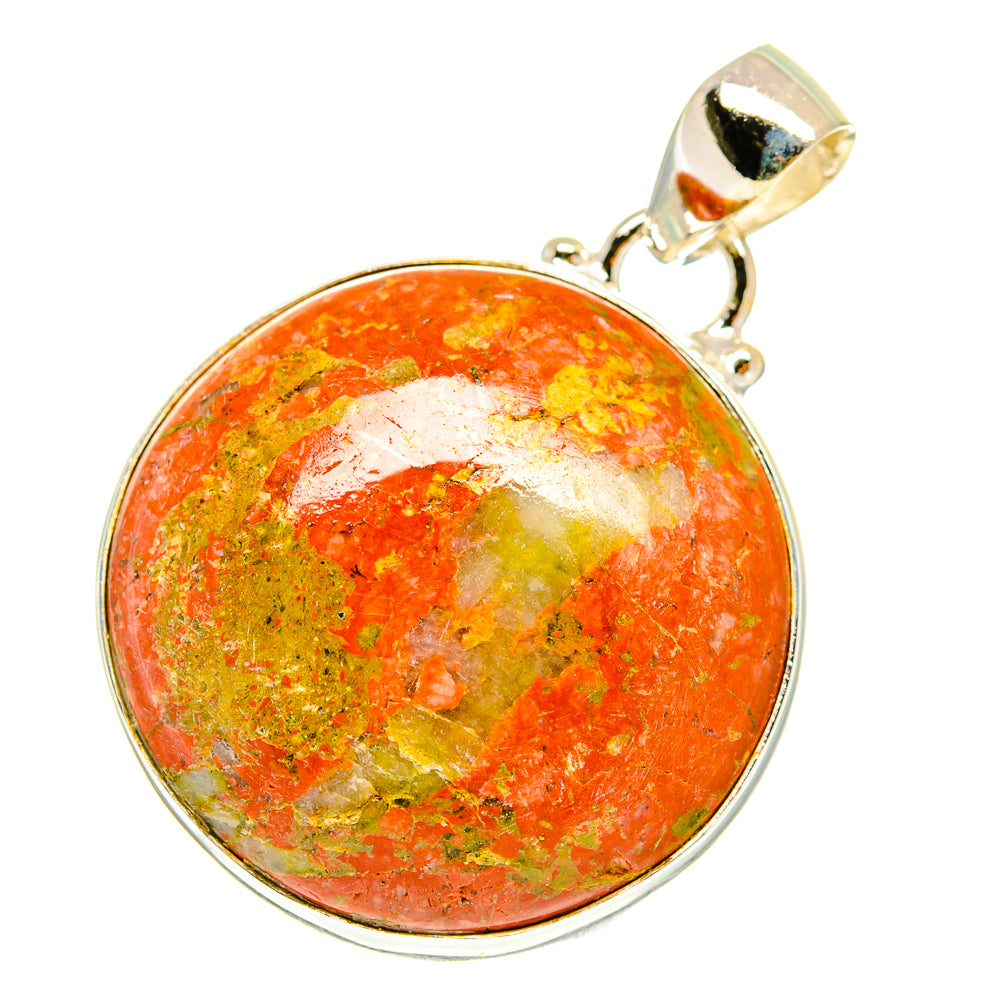 Unakite Pendants handcrafted by Anasilvercos - PD760198