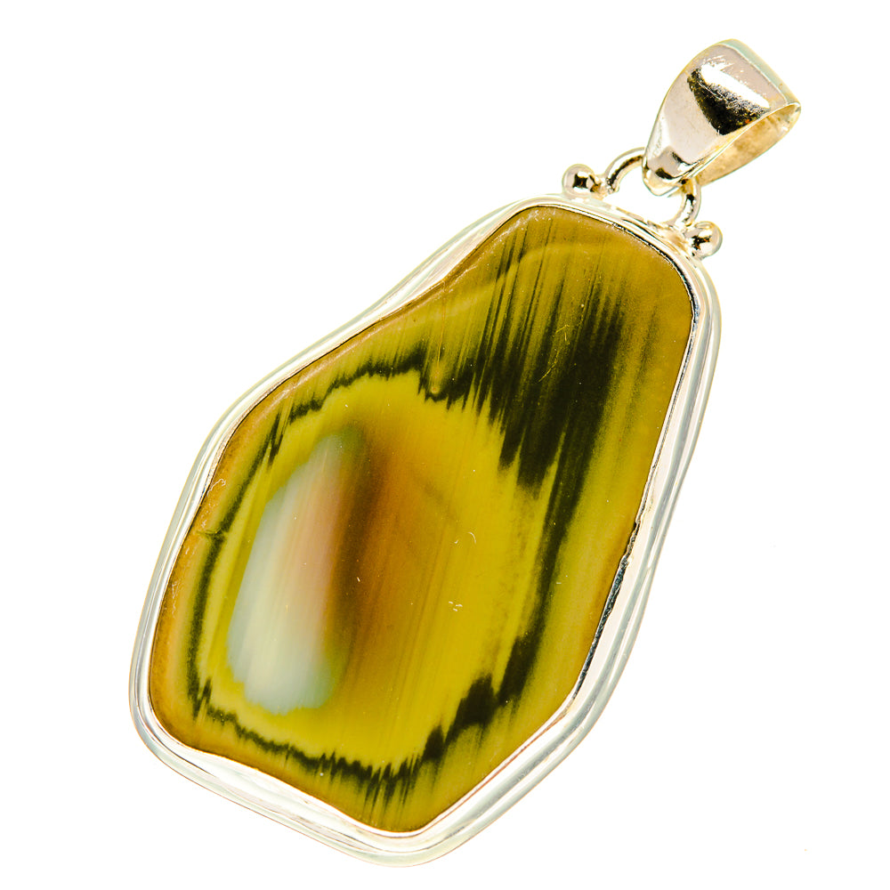 Willow Creek Jasper Pendants handcrafted by Anasilvercos - PD760205
