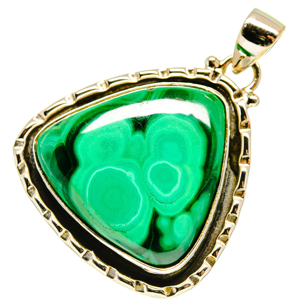 Malachite Pendants handcrafted by Anasilvercos - PD760222