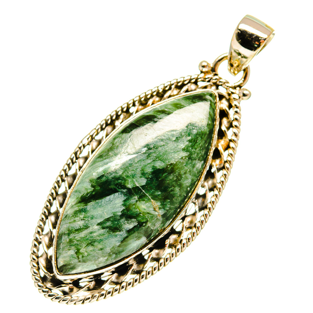 Seraphinite Pendants handcrafted by Anasilvercos - PD760224