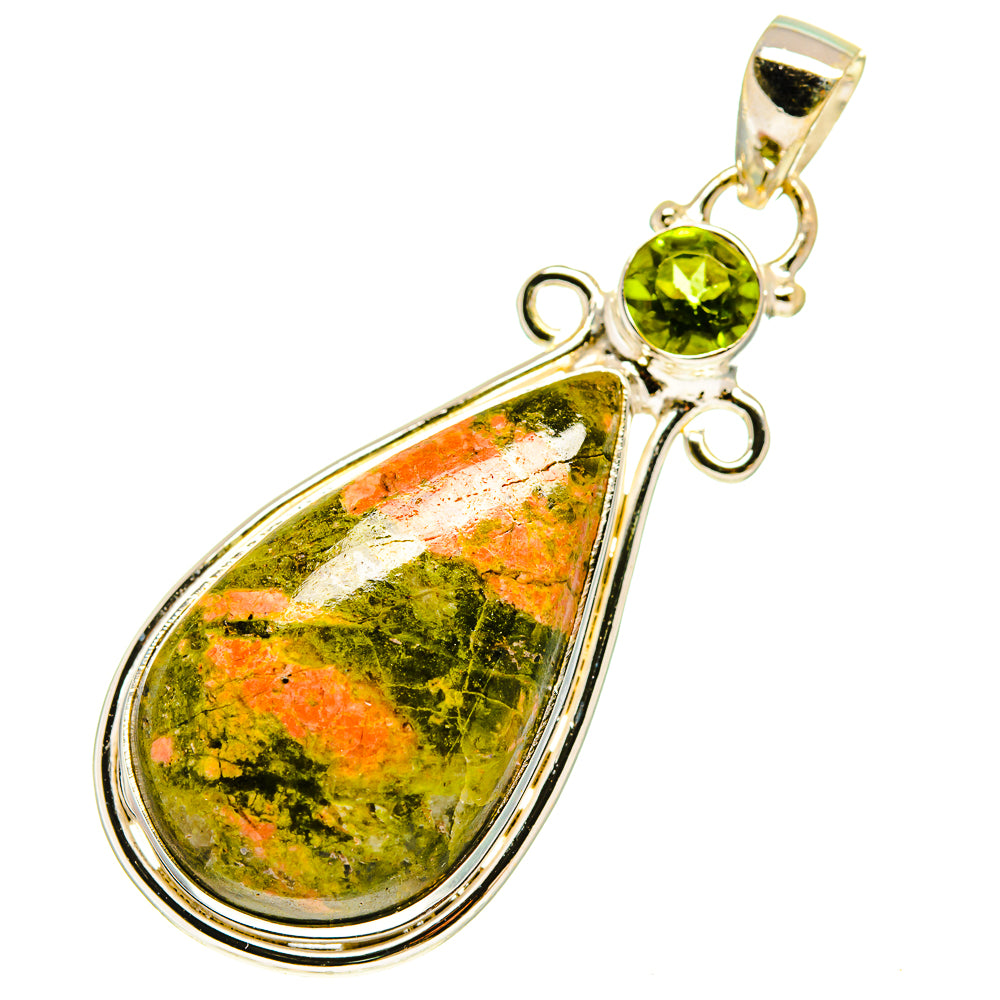 Unakite Pendants handcrafted by Anasilvercos - PD760238