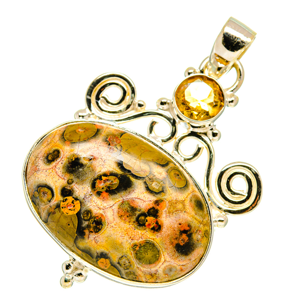Poppy Jasper Pendants handcrafted by Anasilvercos - PD760242