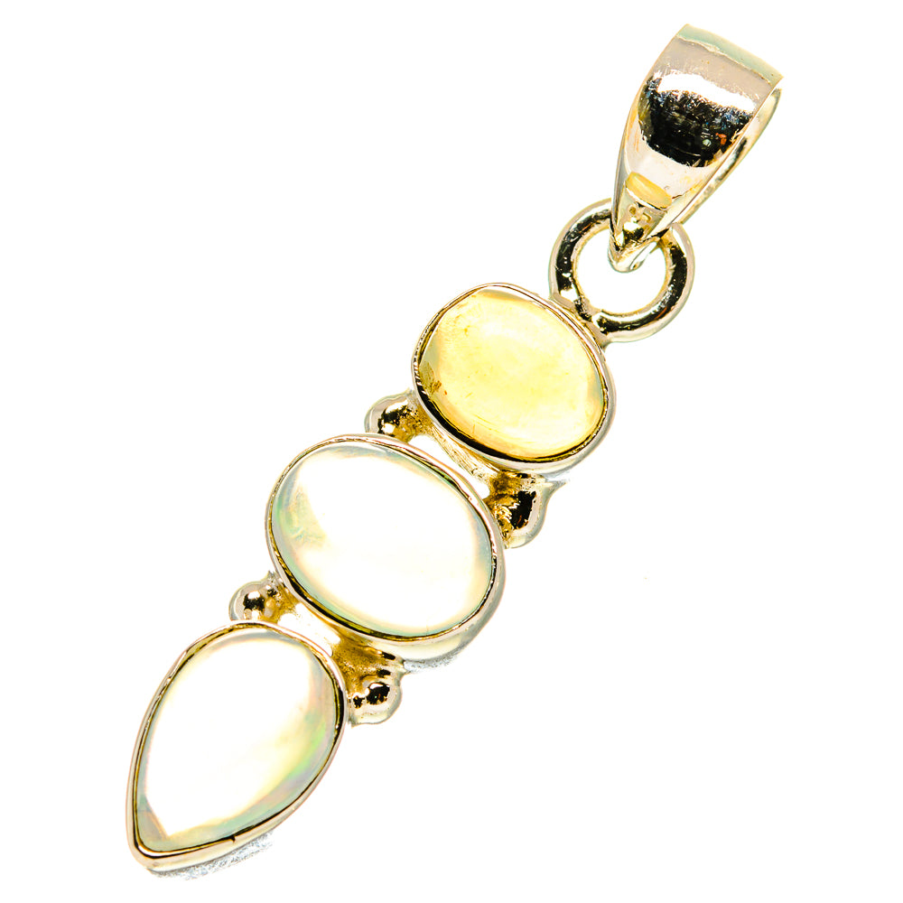 Ethiopian Opal Pendants handcrafted by Anasilvercos - PD760246