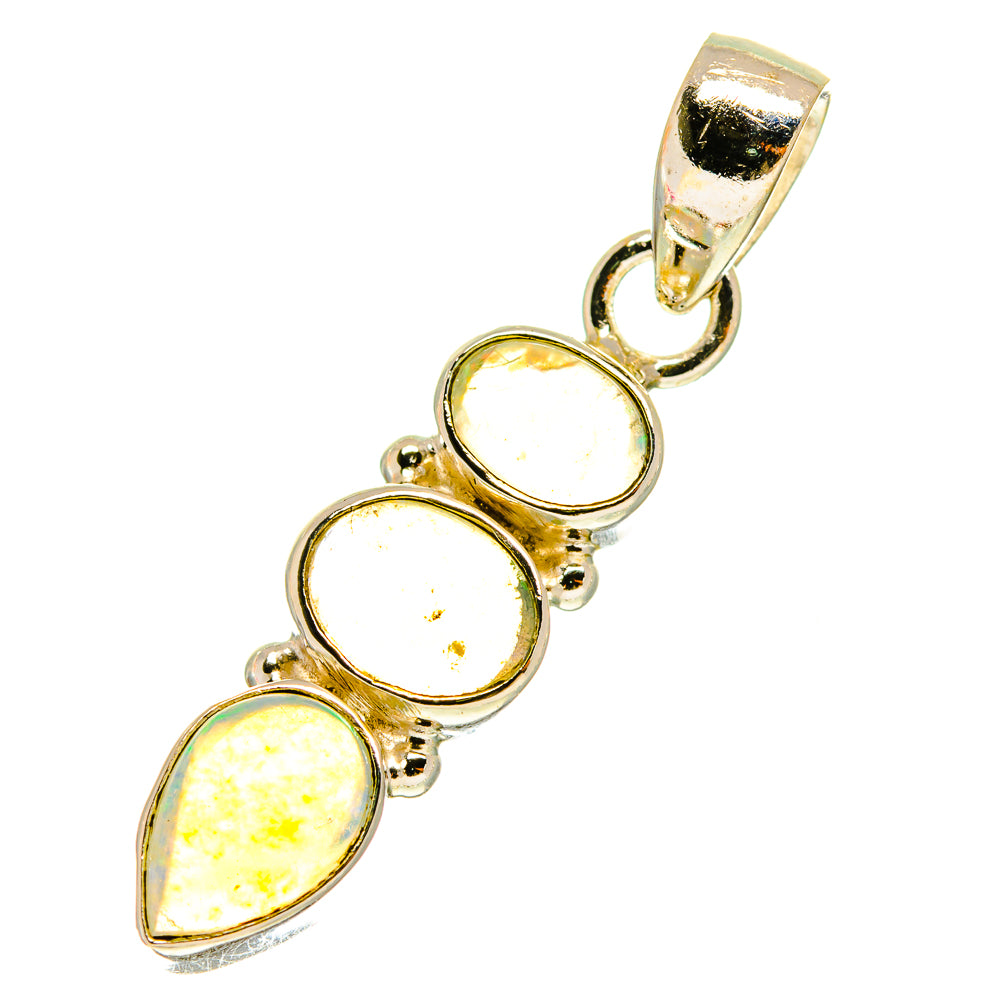 Ethiopian Opal Pendants handcrafted by Anasilvercos - PD760253