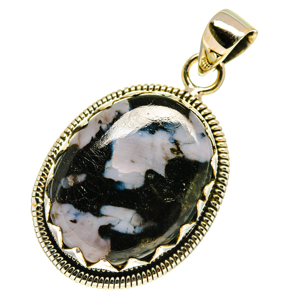 Gabbro Stone Pendants handcrafted by Anasilvercos - PD760262