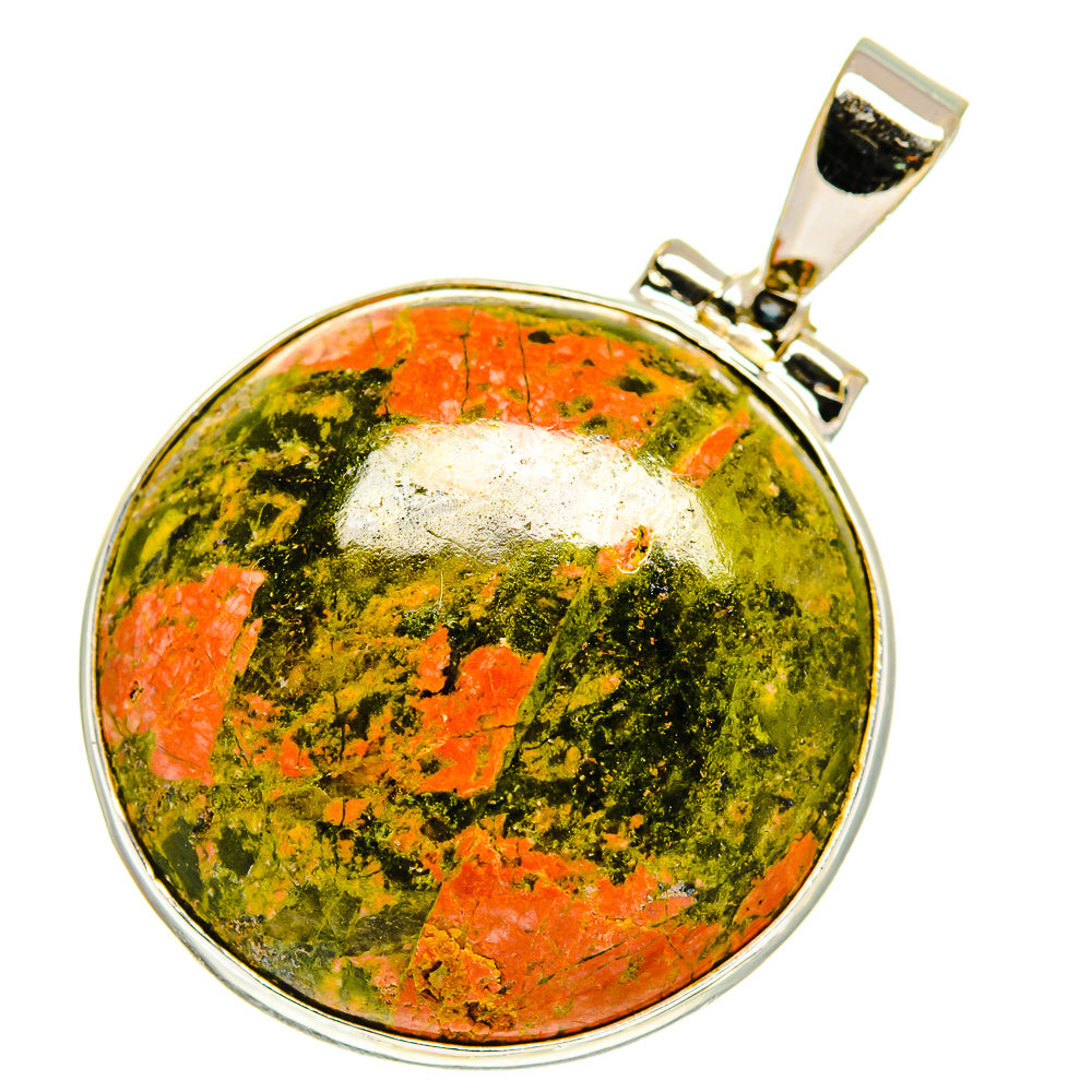 Unakite Pendants handcrafted by Anasilvercos - PD760265