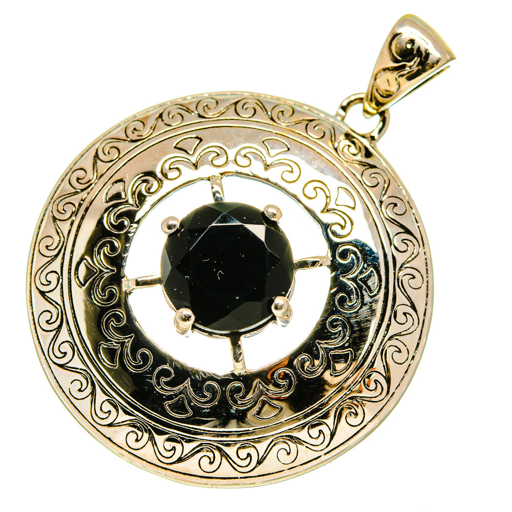 Black Onyx Pendants handcrafted by Anasilvercos - PD760268