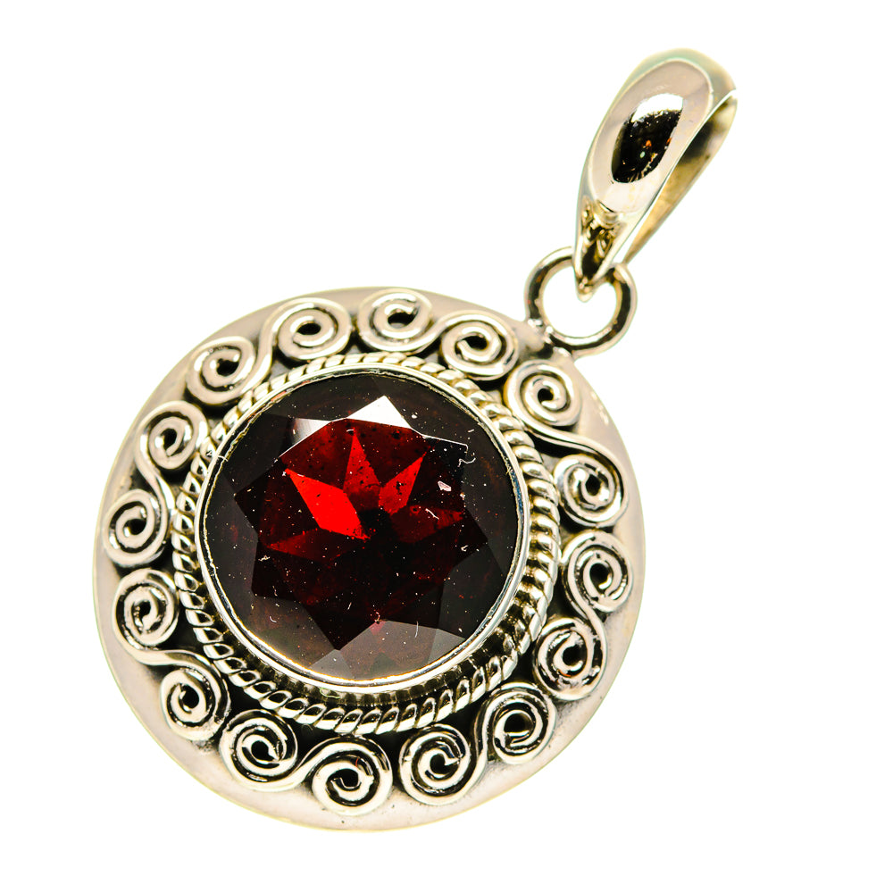 Garnet Pendants handcrafted by Anasilvercos - PD760283