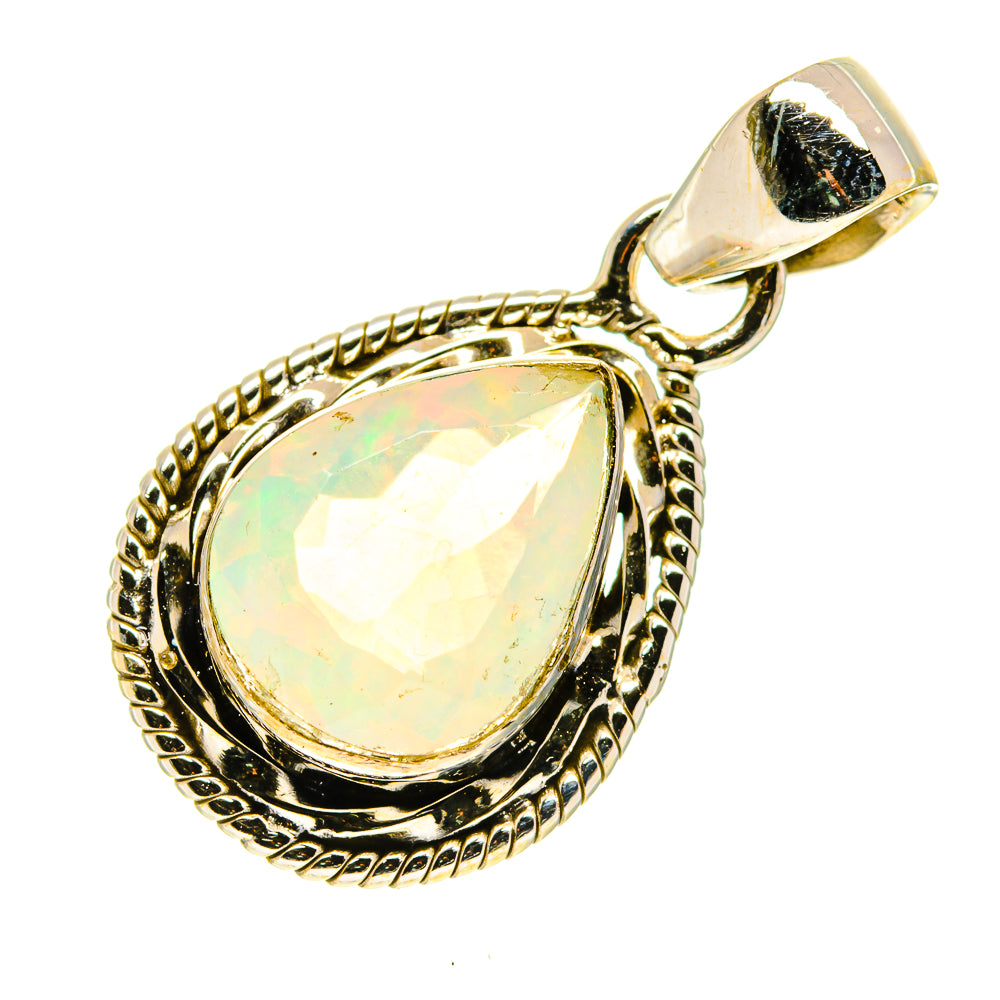 Ethiopian Opal Pendants handcrafted by Anasilvercos - PD760285