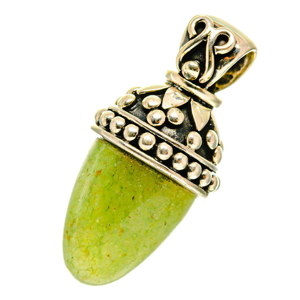 Green Aventurine Pendants handcrafted by Anasilvercos - PD760299