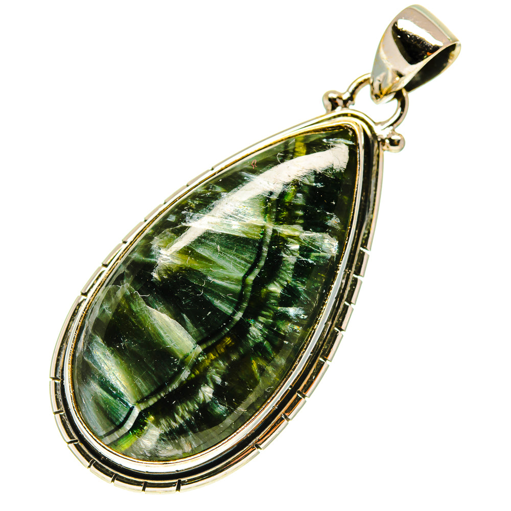 Seraphinite Pendants handcrafted by Anasilvercos - PD760300