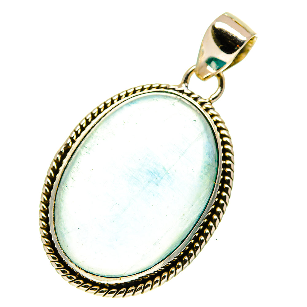 Blue Fluorite Pendants handcrafted by Anasilvercos - PD760312