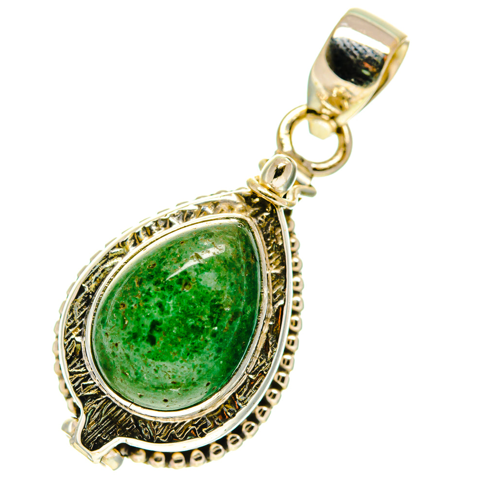 Green Aventurine Pendants handcrafted by Anasilvercos - PD760326