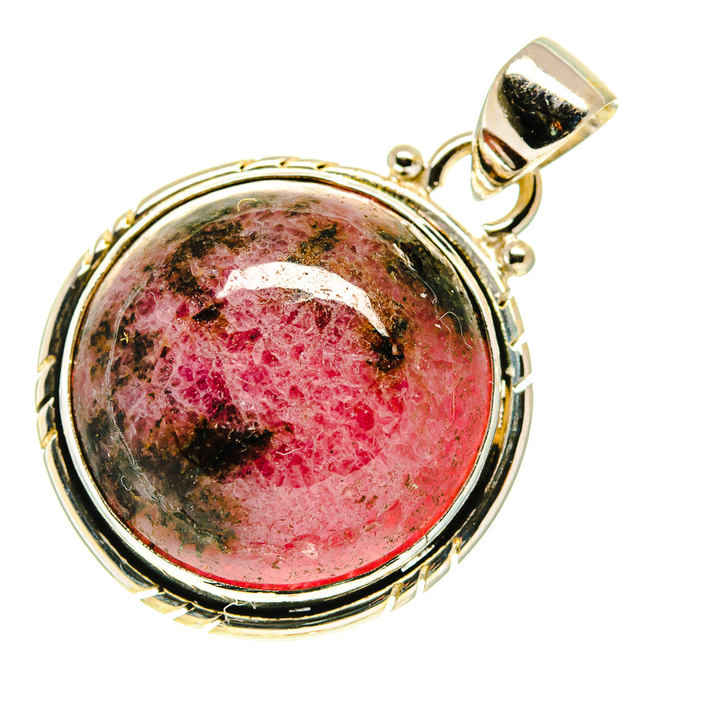 Rhodonite Pendants handcrafted by Anasilvercos - PD760331