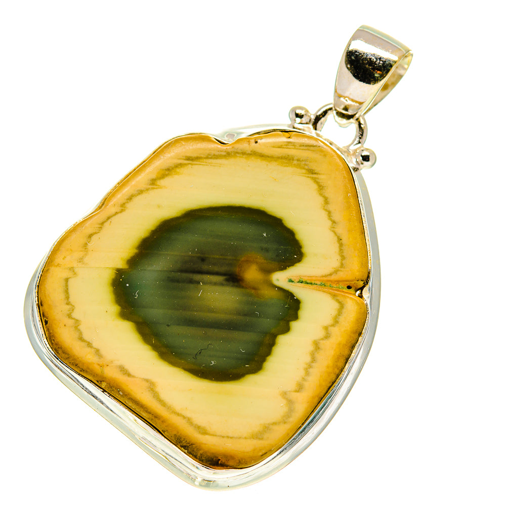 Willow Creek Jasper Pendants handcrafted by Anasilvercos - PD760348