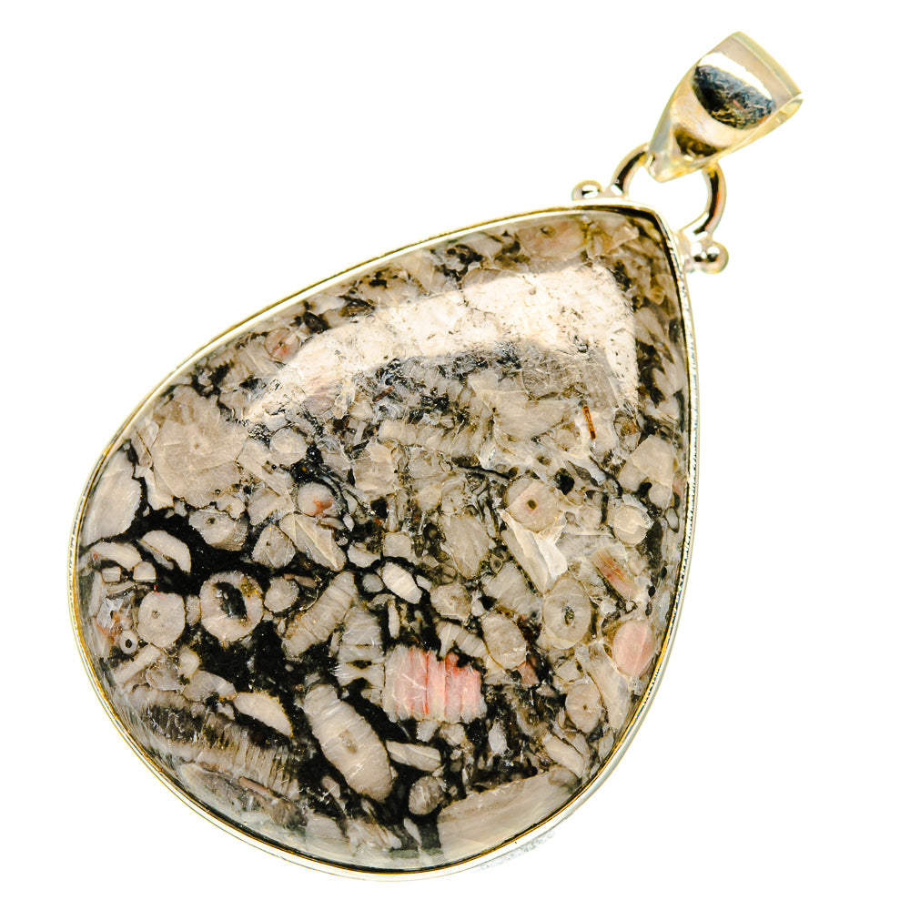 Crinoid Fossil Pendants handcrafted by Anasilvercos - PD760368