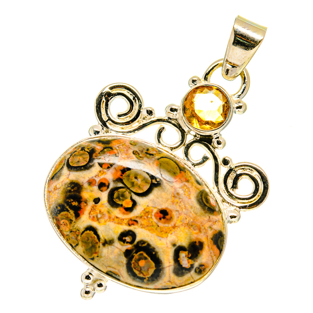 Poppy Jasper Pendants handcrafted by Anasilvercos - PD760376
