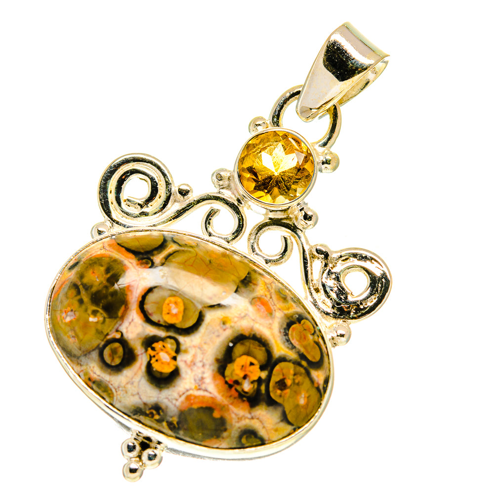Poppy Jasper Pendants handcrafted by Anasilvercos - PD760390