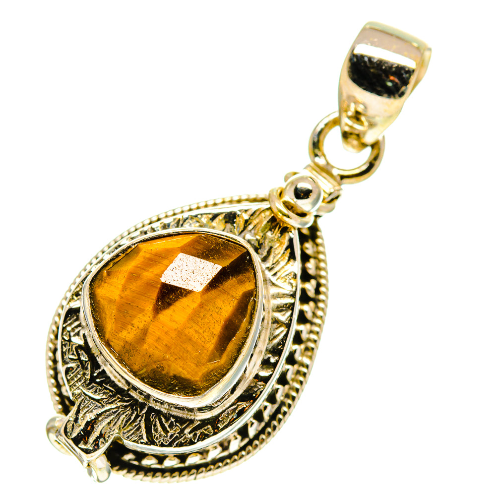 Tiger Eye Pendants handcrafted by Anasilvercos - PD760395