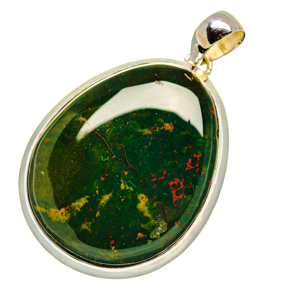 Bloodstone Pendants handcrafted by Anasilvercos - PD7604