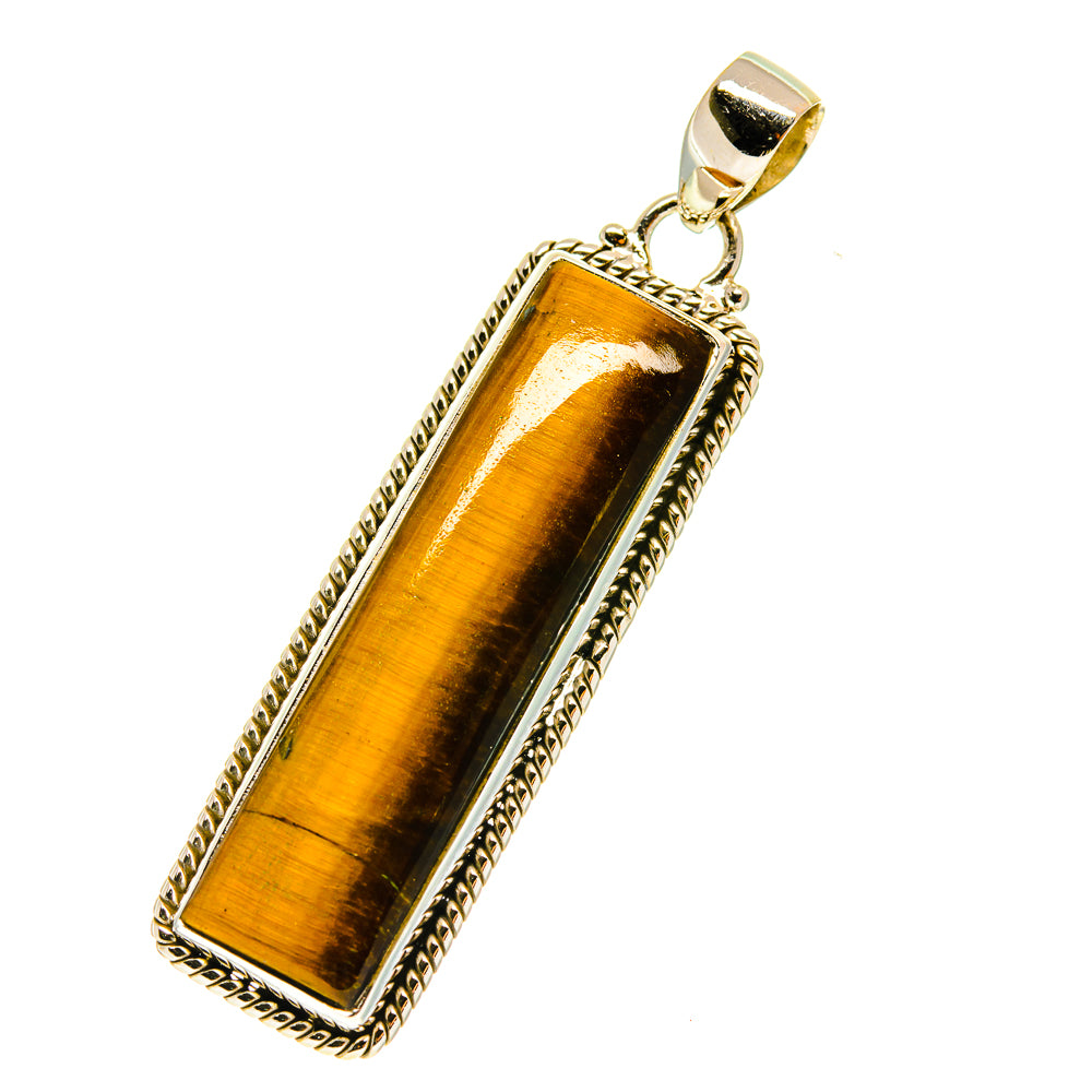 Tiger Eye Pendants handcrafted by Anasilvercos - PD760402