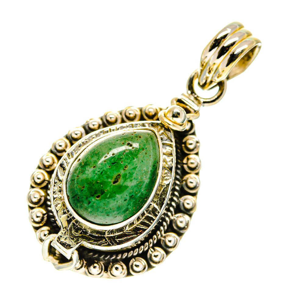 Green Aventurine Pendants handcrafted by Anasilvercos - PD760410