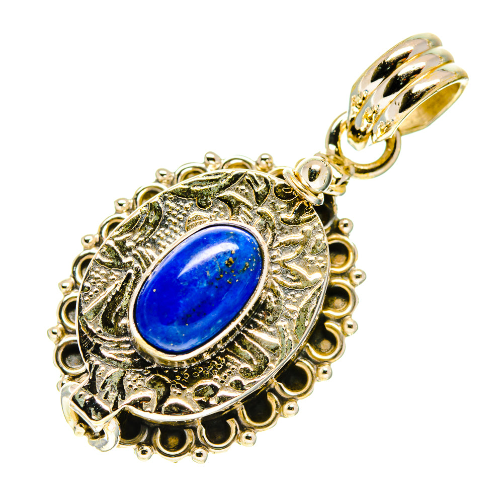 Lapis Lazuli Pendants handcrafted by Anasilvercos - PD760427