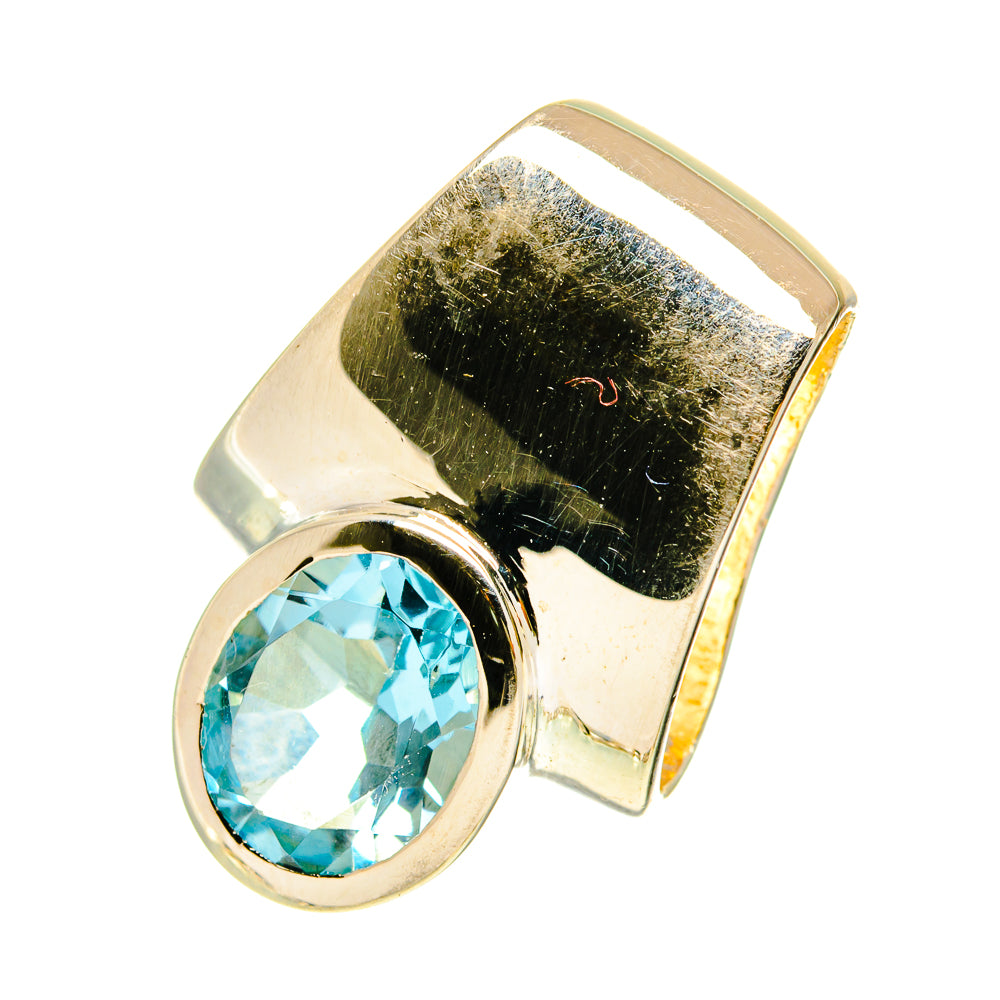 Blue Topaz Pendants handcrafted by Anasilvercos - PD760441