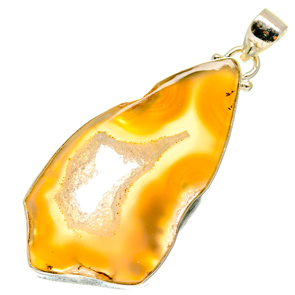 Geode Slice Pendants handcrafted by Anasilvercos - PD760442 - Photo 2