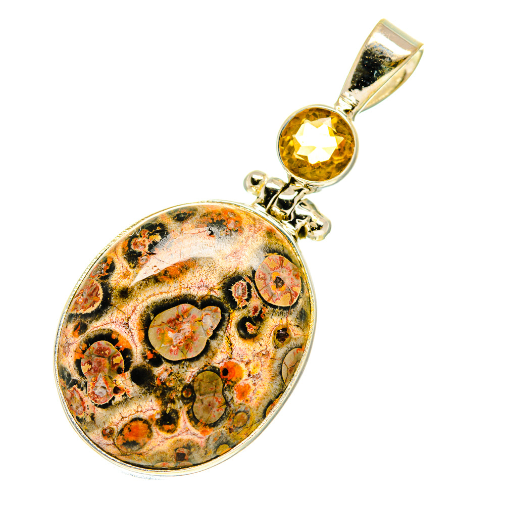 Poppy Jasper Pendants handcrafted by Anasilvercos - PD760444