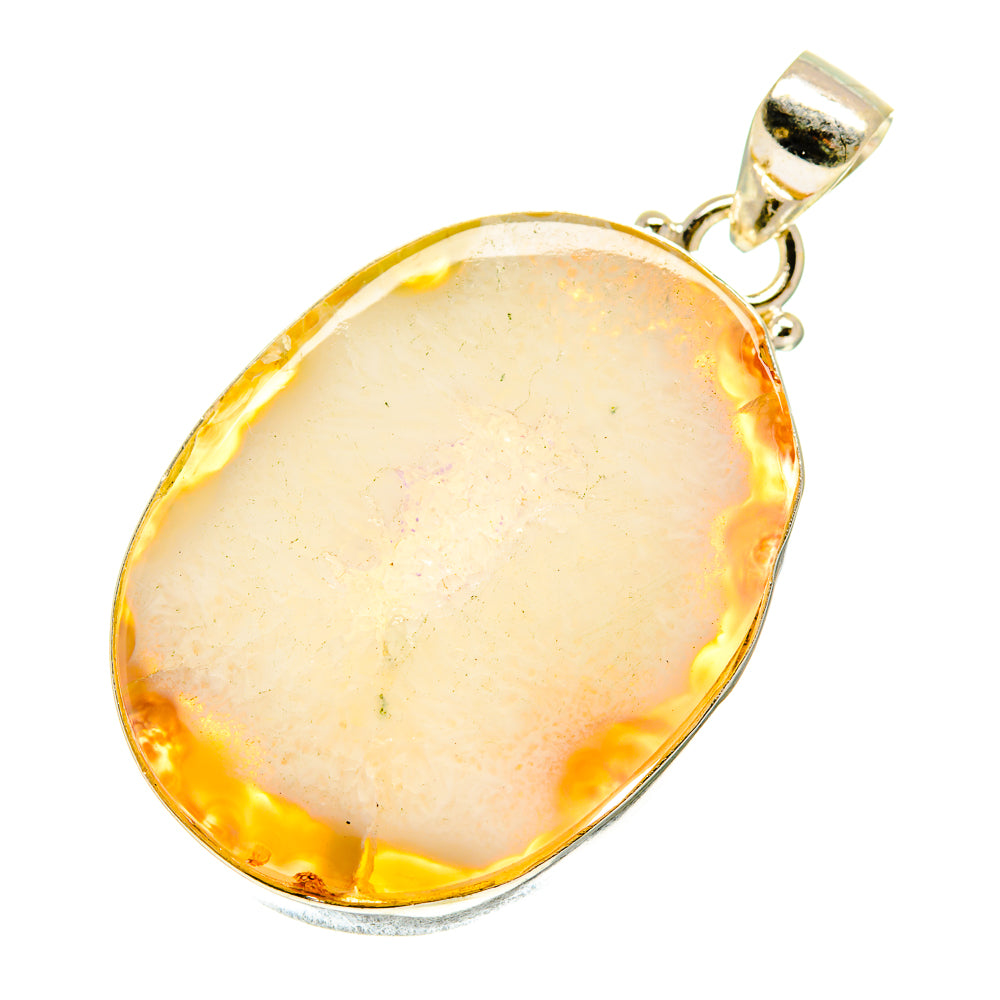 Geode Slice Pendants handcrafted by Anasilvercos - PD760447