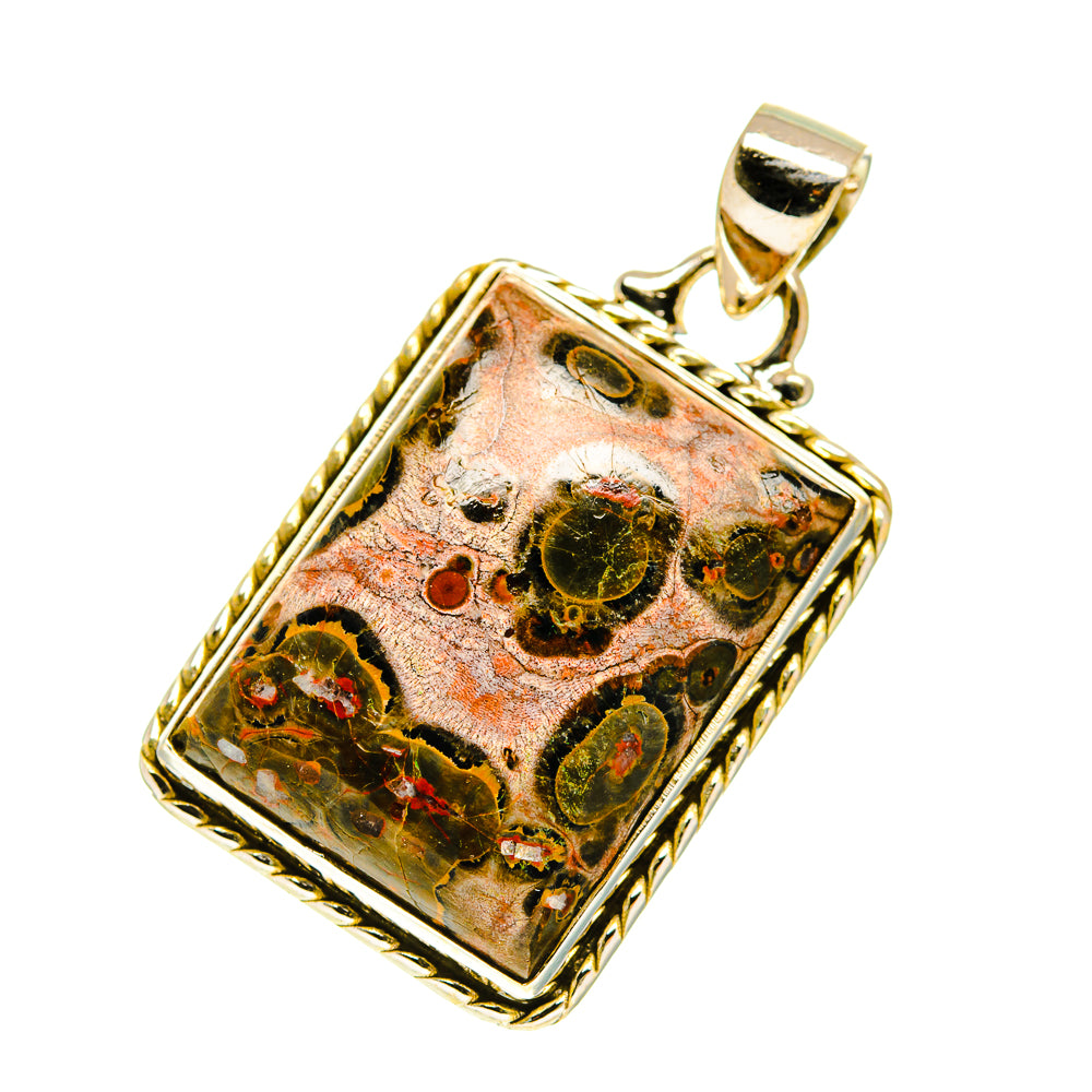 Poppy Jasper Pendants handcrafted by Anasilvercos - PD760450
