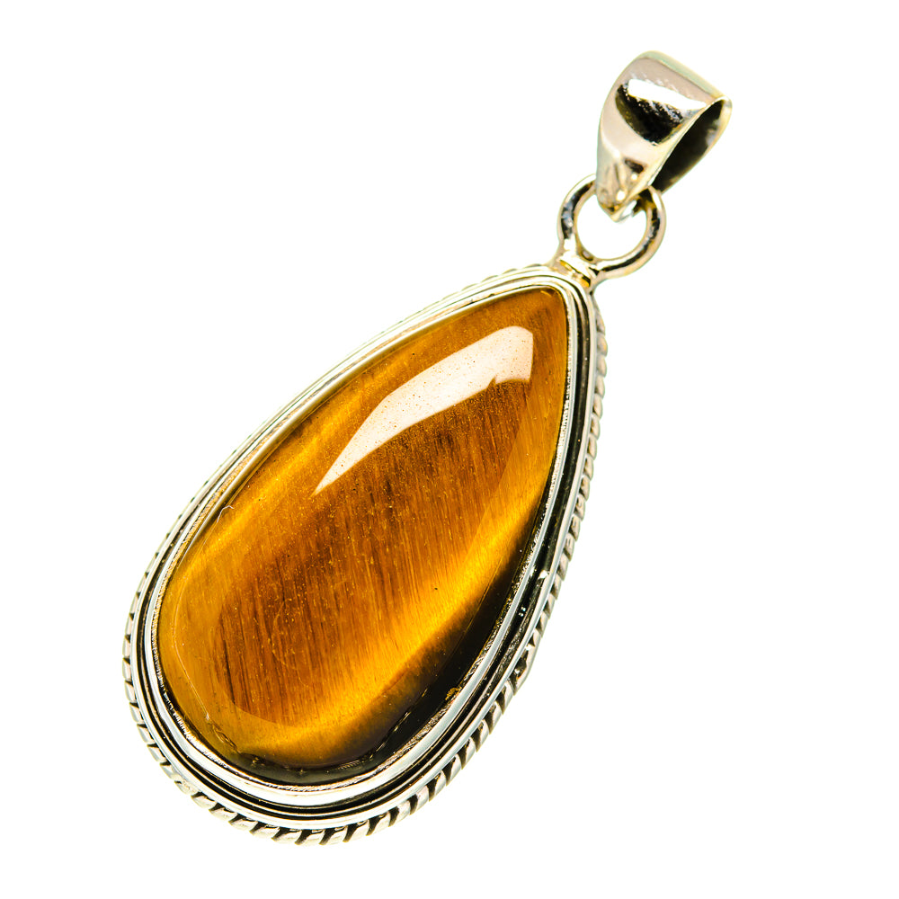Tiger Eye Pendants handcrafted by Anasilvercos - PD760456