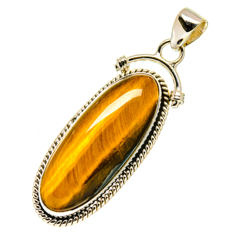 Tiger Eye Pendants handcrafted by Anasilvercos - PD760460